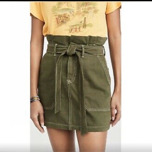 Free People Dresses & Skirts - Paperbag Waist Skirt Free People Size 4 NWT